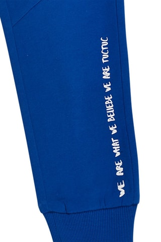 Fleece Joggingbroek Road To Adventure - Donkerblauw