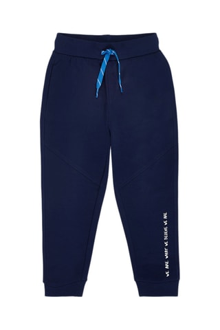 Fleece Joggingbroek Robot Maker - Marineblauw