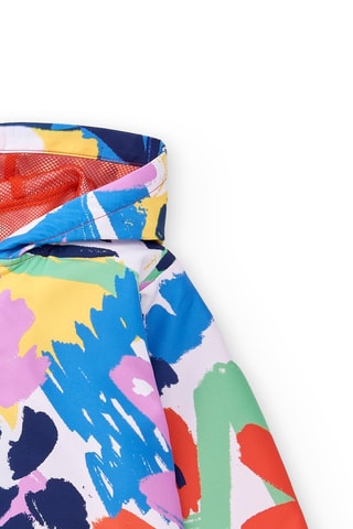 Windjack met Capuchon - Multicolor