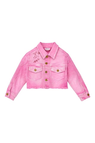 Spijkerjasje Flamingo Mood - Roze