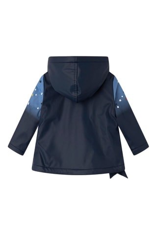 Regenjas met capuchon - Marineblauw