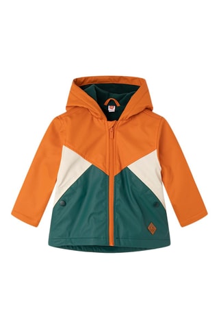 Regenjas met capuchon - Oranje