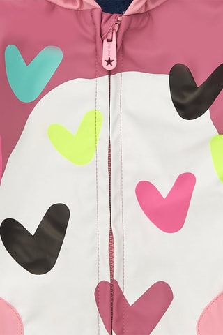 Regenjas met capuchon - Roze