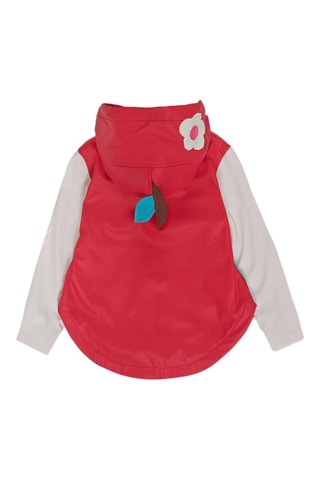 Regenjas met capuchon - Rood