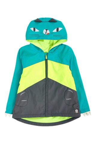 Regenjas - Groen en Donkergrijs