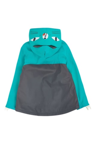 Regenjas - Groen en Donkergrijs