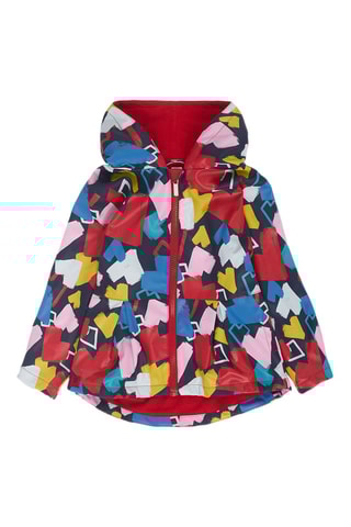 Regenjas met capuchon - Multicolor