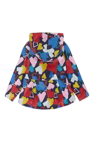 Regenjas met capuchon - Multicolor