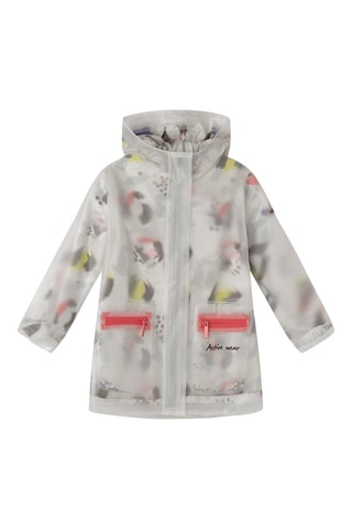 Imperméable à capuche - Gris clair