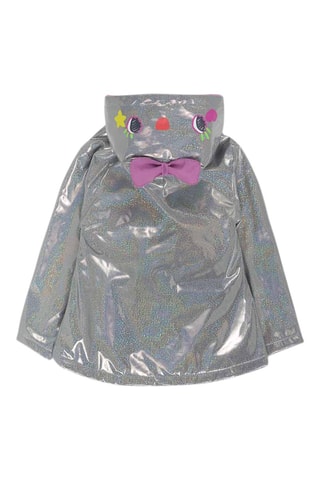 Regenjas met capuchon - Grijs