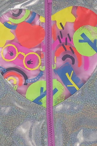 Regenjas met capuchon - Grijs