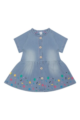 Robe en jean Hip Hip Hooray! - Ciel