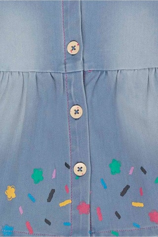 Robe en jean Hip Hip Hooray! - Ciel