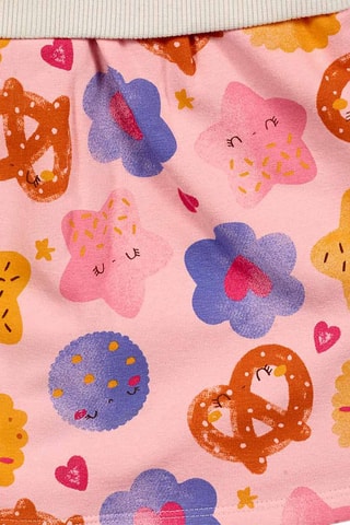 Jurk Trompe-l'œil - Roze