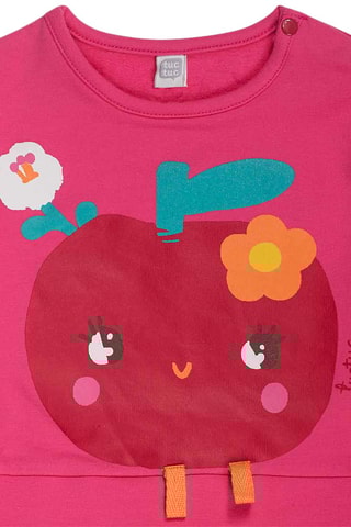 Robe trompe-l’œil - Fuchsia