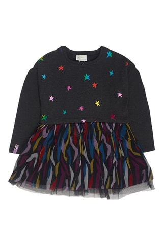 Robe trompe-l’œil - Noir