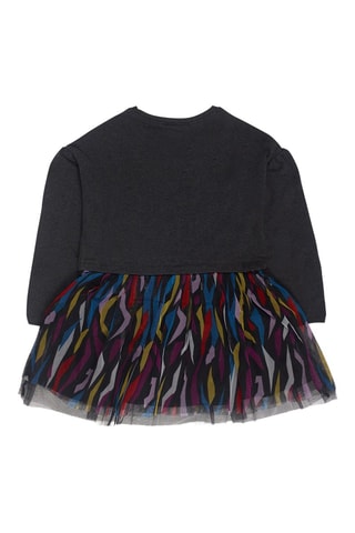 Robe trompe-l’œil - Noir