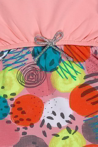 Jurk Trompe-l'œil - Roze