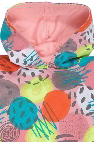 Jurk met Capuchon - Multicolor