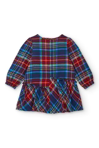 Robe - Rouge et bleu