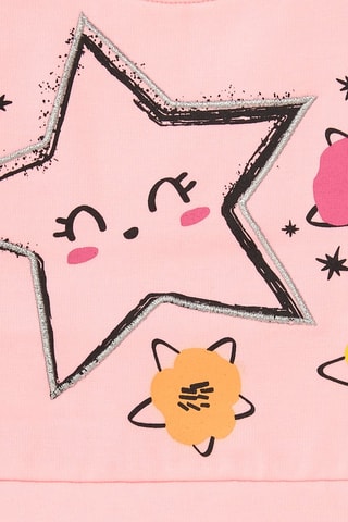 Robe trompe-l’œil - Rose