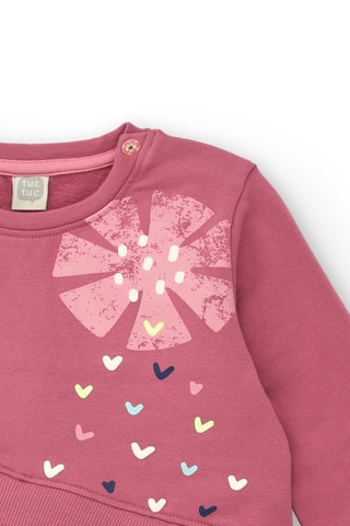 Robe trompe-l’œil - Rose