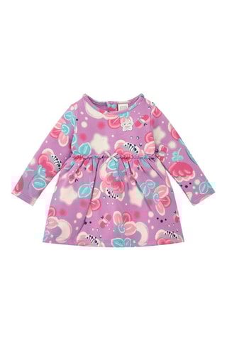 Fleece Jurk - Lichtpaars