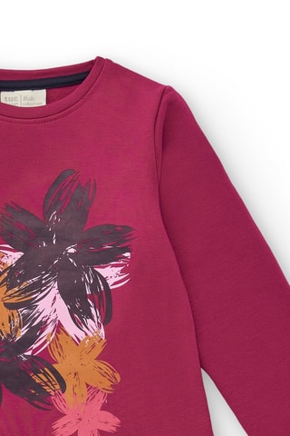 Robe trompe-l’œil - Bordeaux