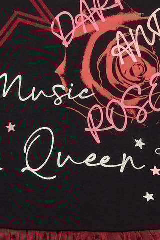 Robe trompe-l’œil - Noir