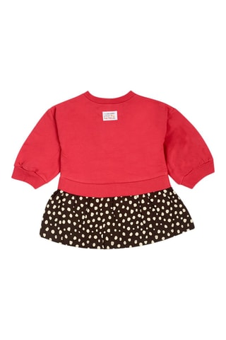 Robe trompe-l’œil - Rose