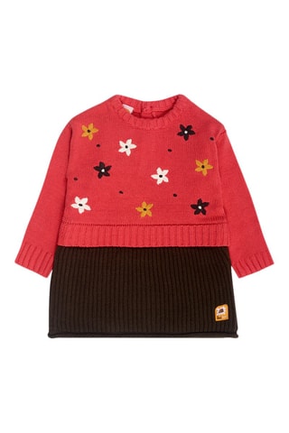 Robe trompe-l’œil - Rose