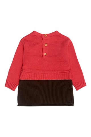 Robe trompe-l’œil - Rose