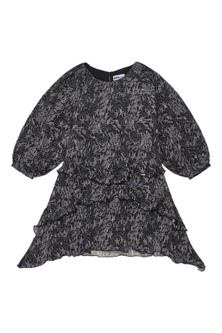 Robe volantée - Noir