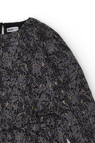 Robe volantée - Noir