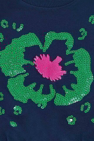 Robe sweat - Bleu marine