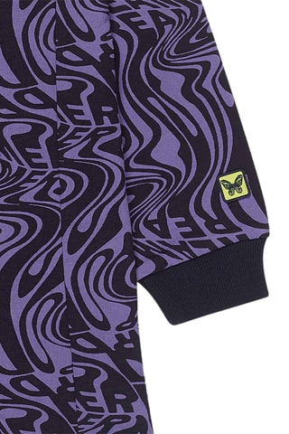 Robe à capuche - Mauve