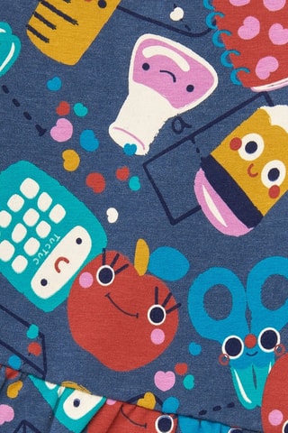 Fleece Jurk - Multicolor