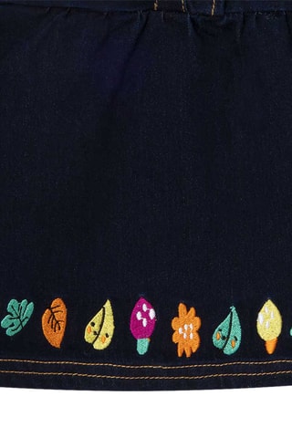 Robe en jean - Bleu foncé