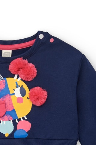 Robe trompe-l'œil - Bleu