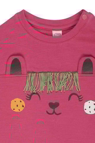 Robe trompe-l’œil - Bordeaux