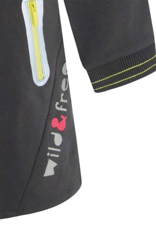 Sweaterjurk met Capuchon - Donkergrijs