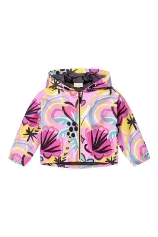 Coupe-vent à capuche Flamingo Mood - Rose