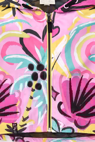 Coupe-vent à capuche Flamingo Mood - Rose