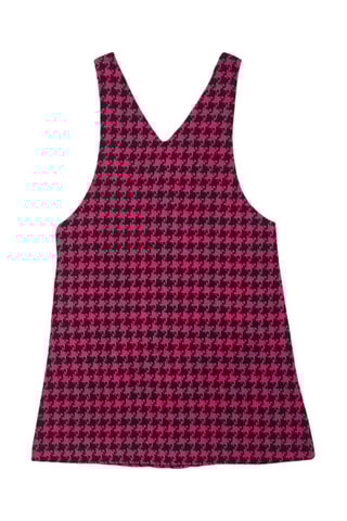 Robe-salopette - Noir et rouge