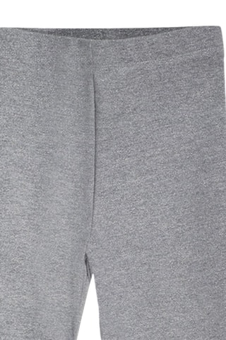 Legging polaire - Gris clair chiné