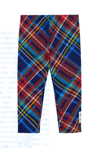 Legging polaire - Rouge et bleu