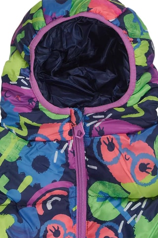 Gewatteerde Jas met Capuchon - Multicolor