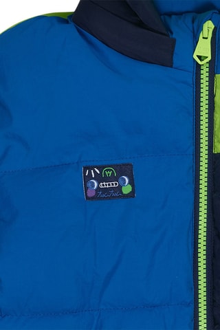 Gewatteerde Jas met Capuchon - Marineblauw