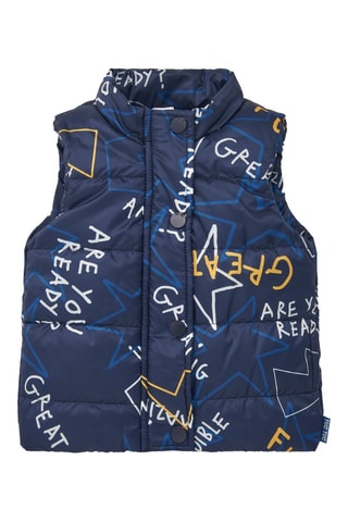 Doudoune sans manches - Bleu marine