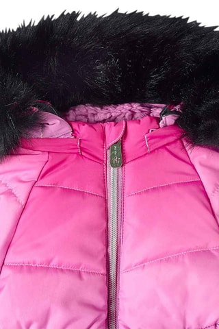 Gewatteerde Jas Dip and Dye - Roze